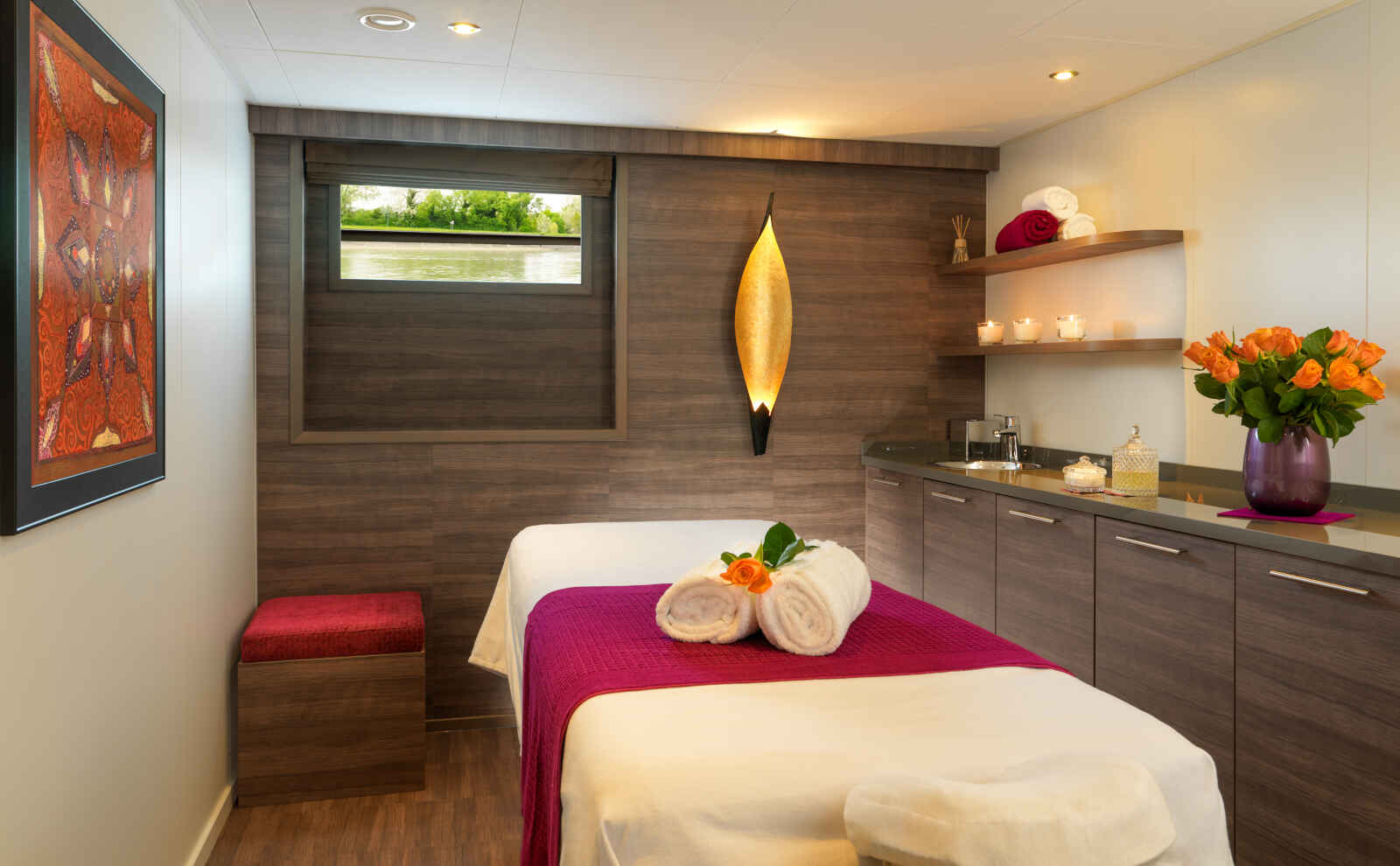 Chambre de massage, M/S Amadeus Silver II