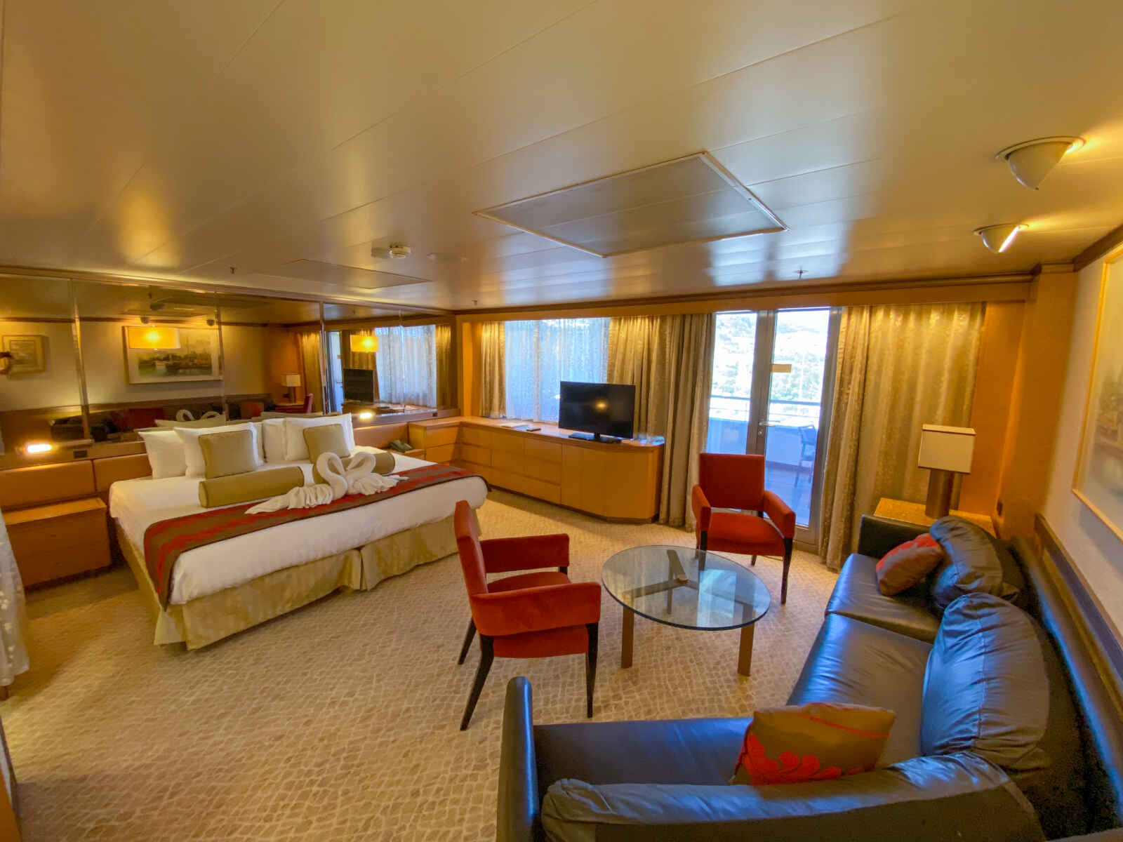 Chambre, Suite Renaissance, Renaissance, Bateau de croisière