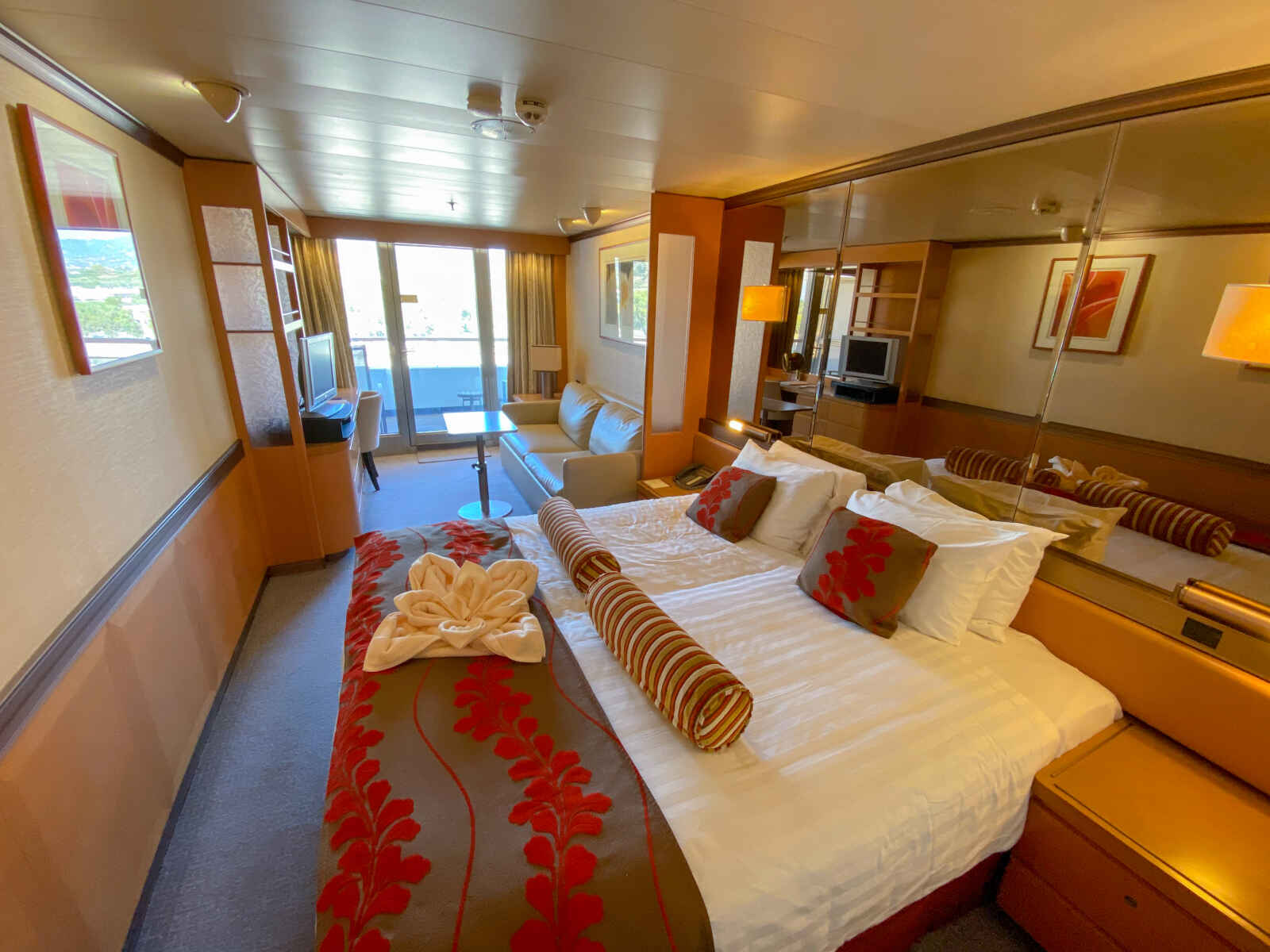 Chambre, Cabine balcon, Renaissance, Bateau de croisière