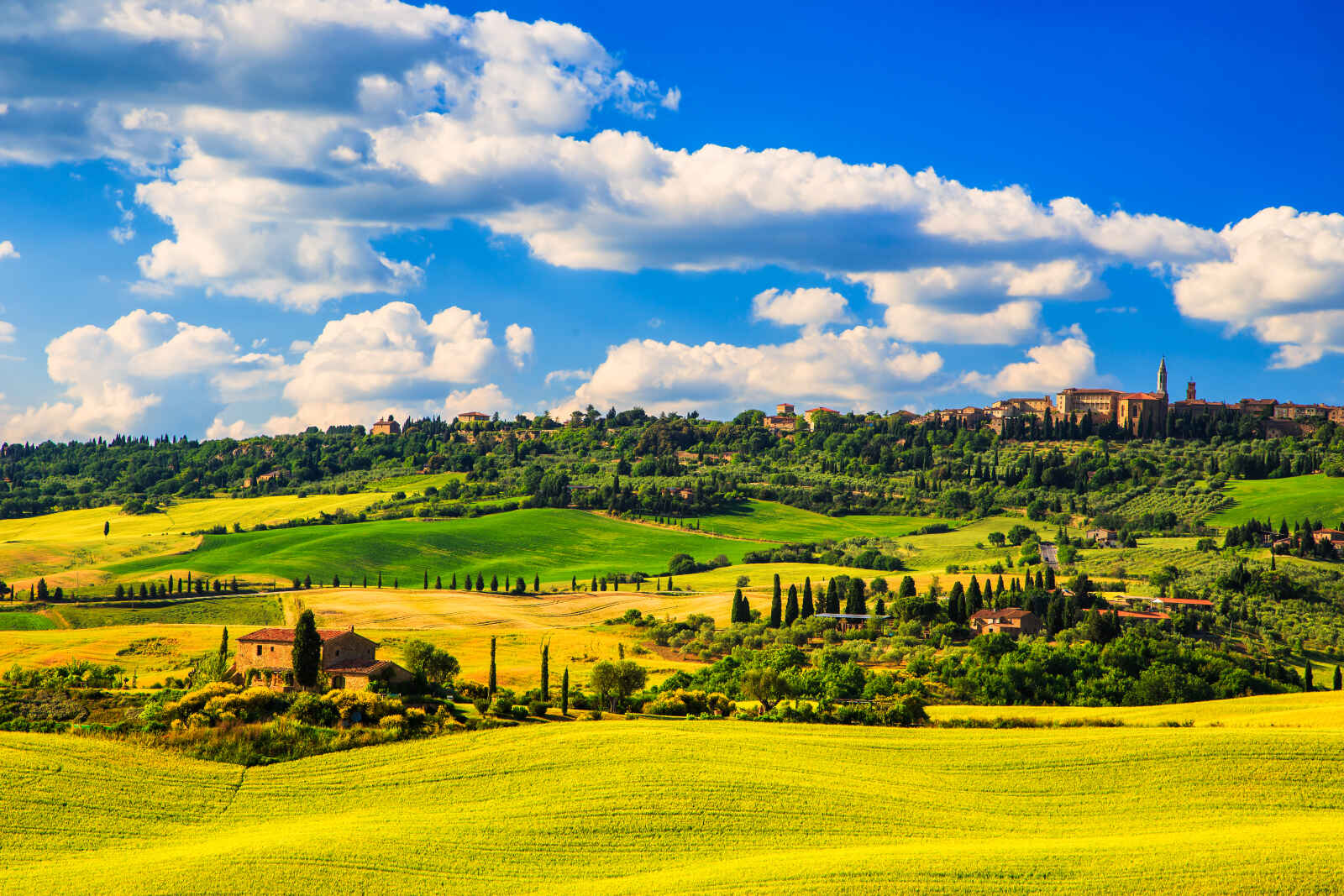 Pienza, Toscane, Italie