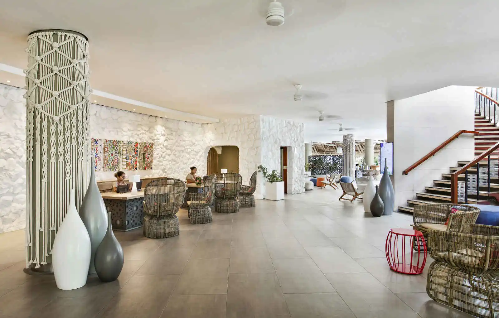 Lobby, La Pirogue Resort & Spa, Ile Maurice
