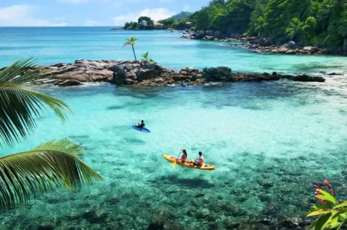 Piscine principale, Hilton Seychelles Northolme Resort & Spa, Seychelles