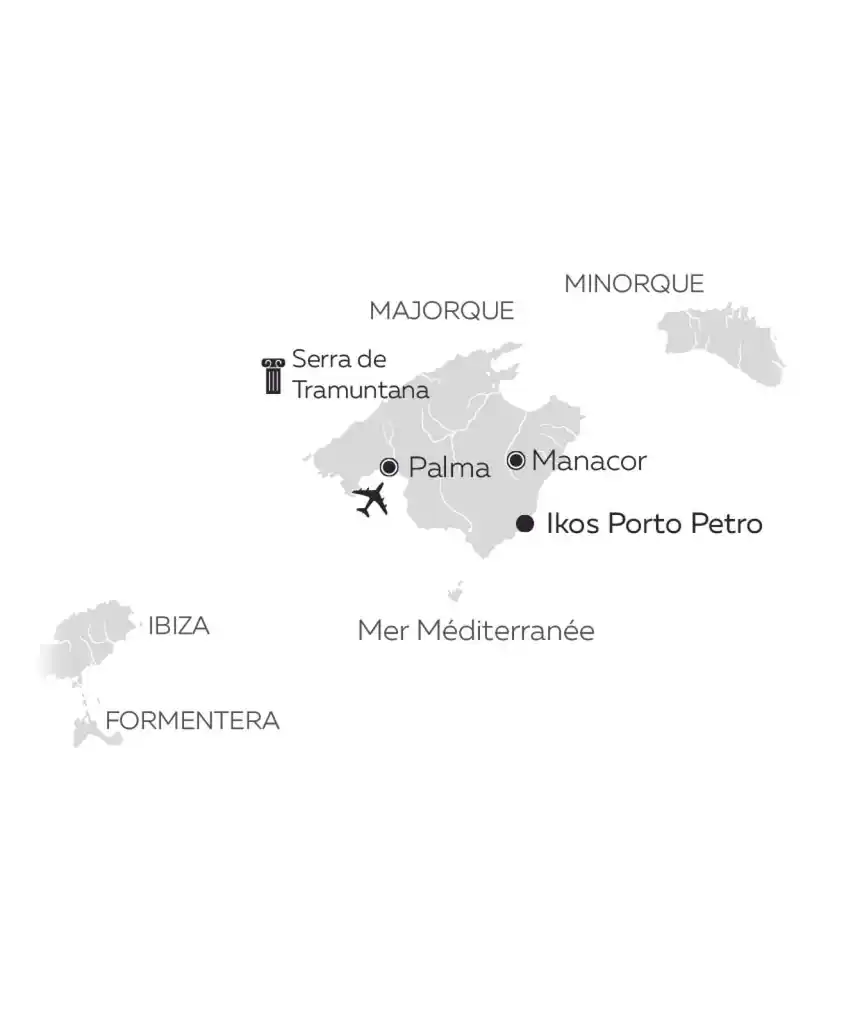 Carte Ikos Porto Petro
