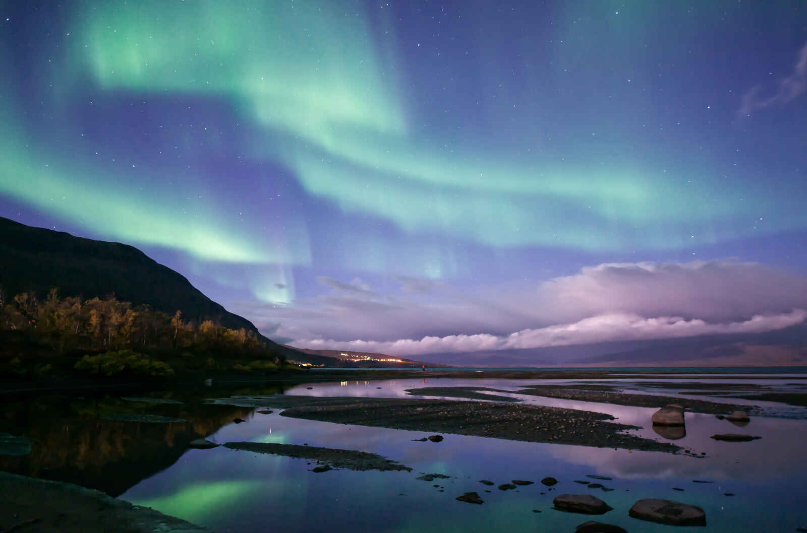 Aurores Boréales, Abisko National Park, Suède