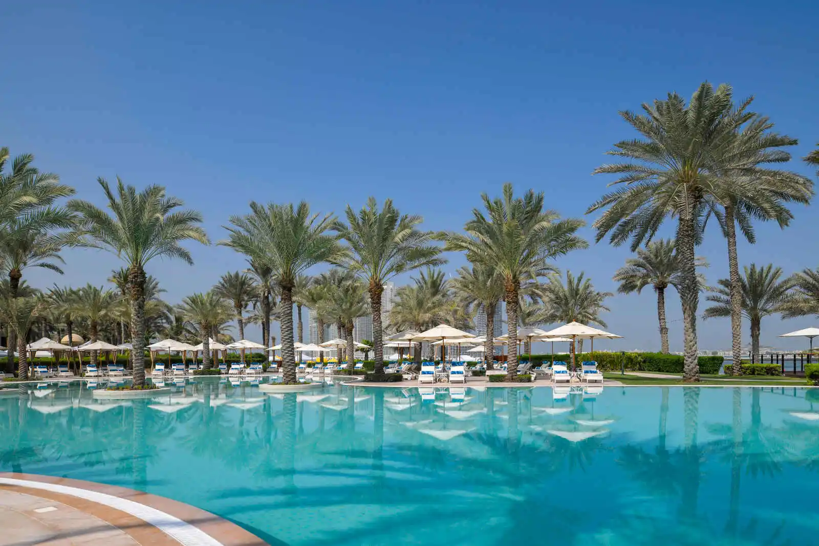 Piscine de l'hôtel Arabian Cout, One&Only Royal Mirage, Dubaï, Émirats arabes unis