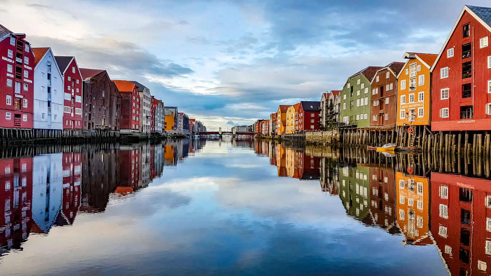 Ville de Trondheim, Norvège