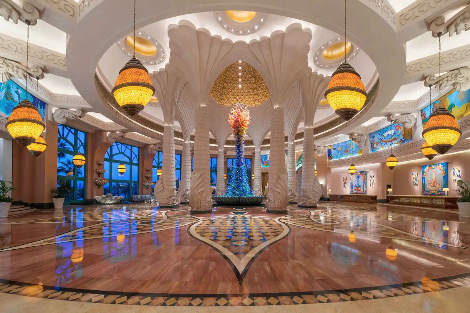 Lobby, Atlantis The Palm, Dubaï, Émirats arabes unis