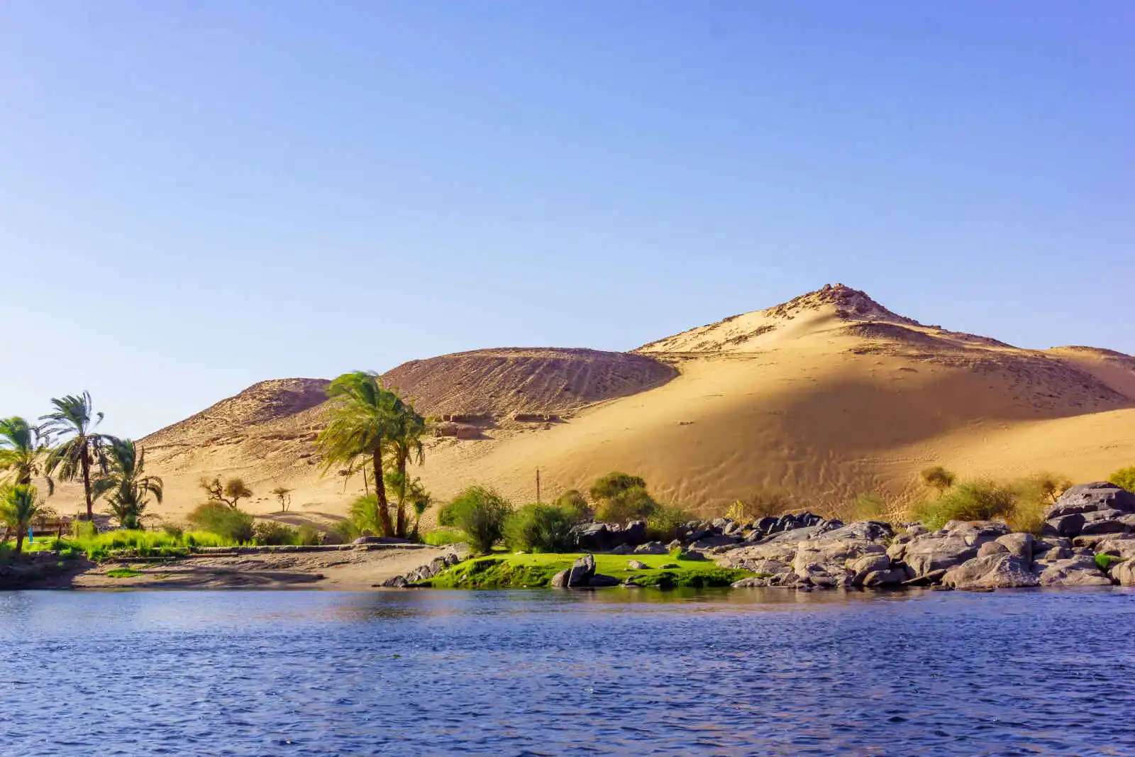 Bord du Nil, Egypte