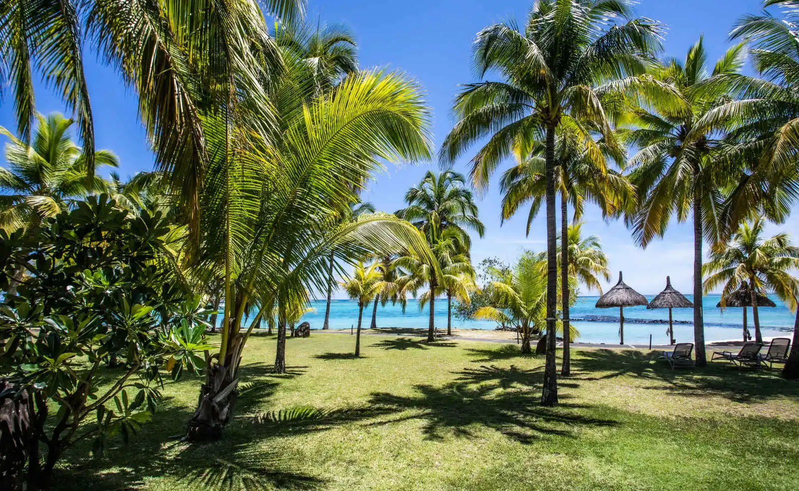 Jardins, hôtel Paradis Beachcomber Golf Resort & Spa, Le Morne, île Maurice