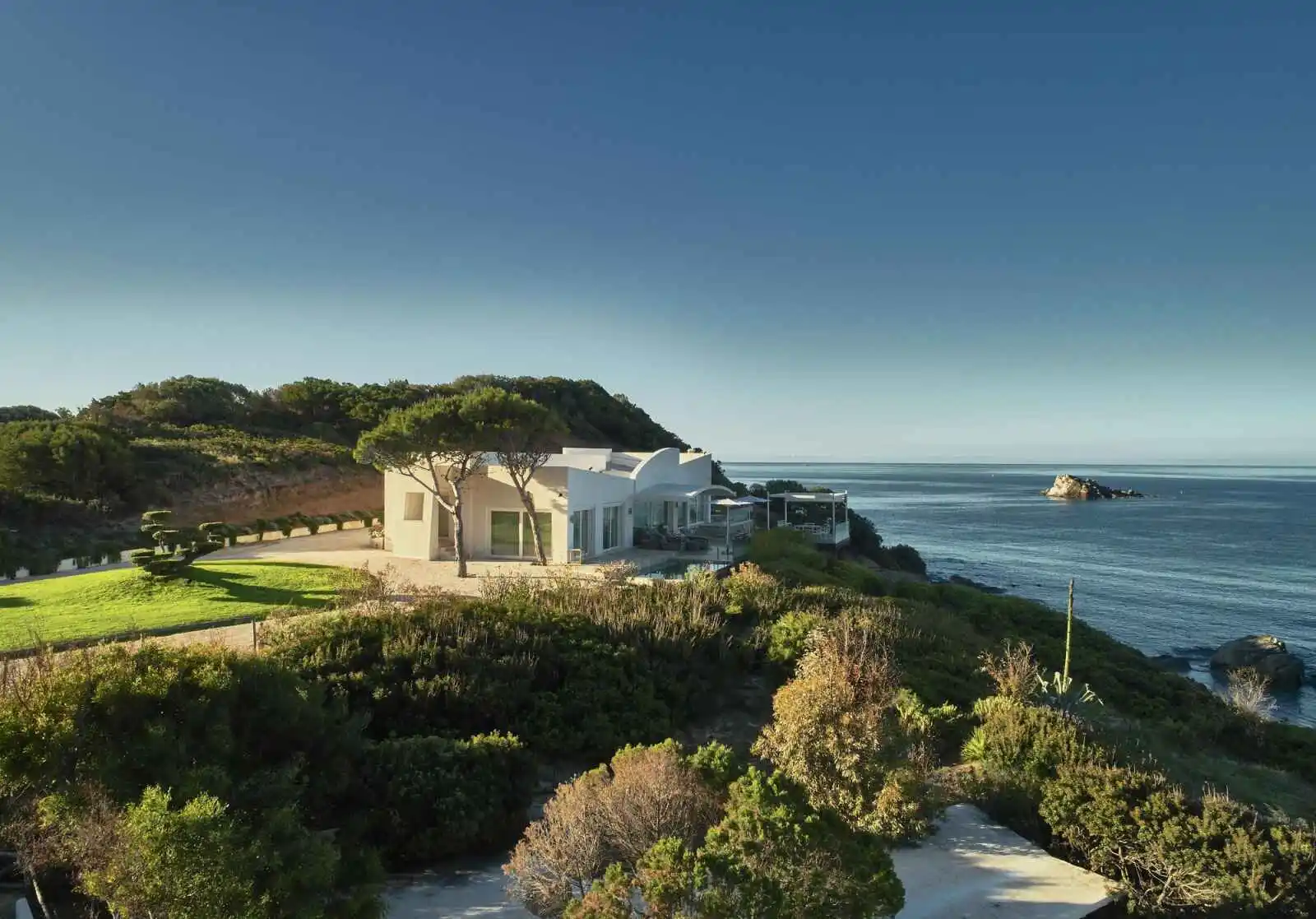 Vue extérieure d'une des villas de l'hôtel, Falkensteiner Resort Capo Boi