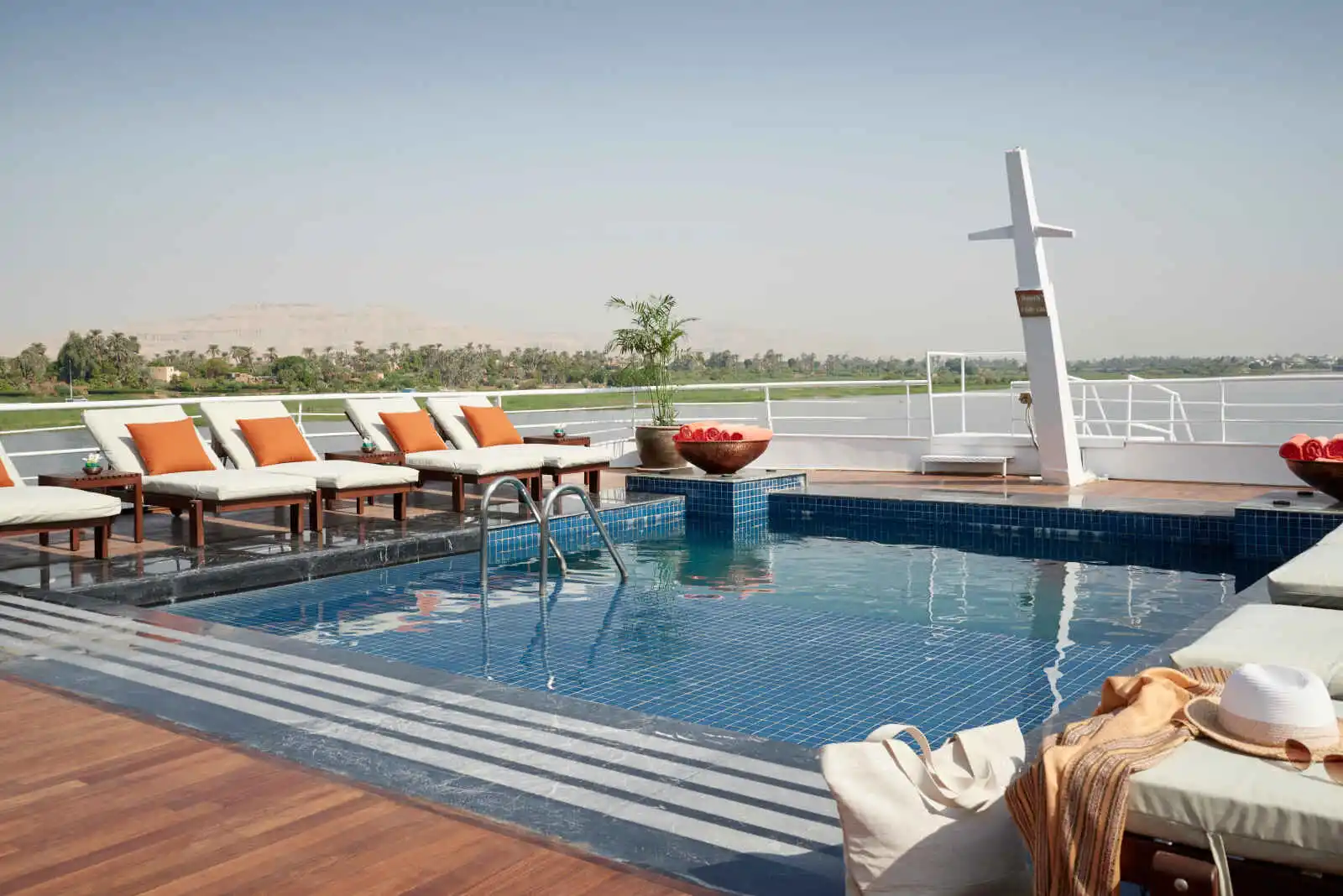 Piscine, M/S Sanctuary Nile Adventurer, Égypte