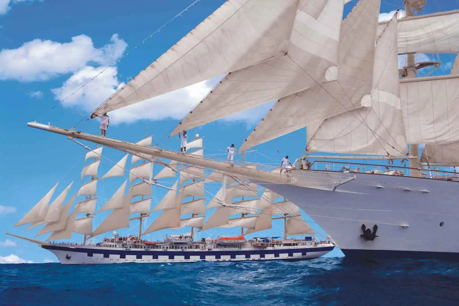 Vue extérieure du bateau, Royal Clipper