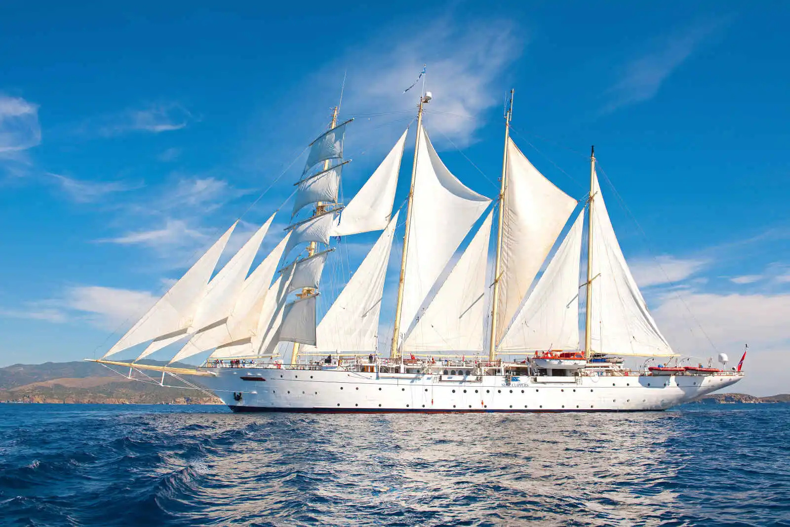 Vue extérieure du bateau, Star Flyer