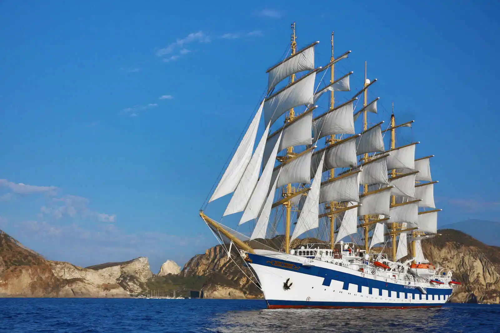 Vue extérieure du bateau, Royal Clipper