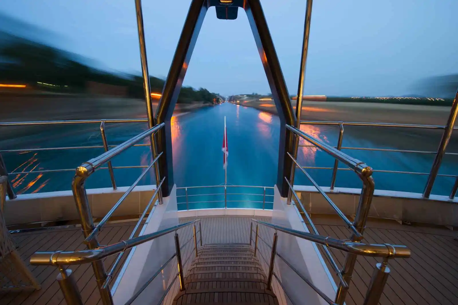 Pont du bateau, M/Y Variety Voyager