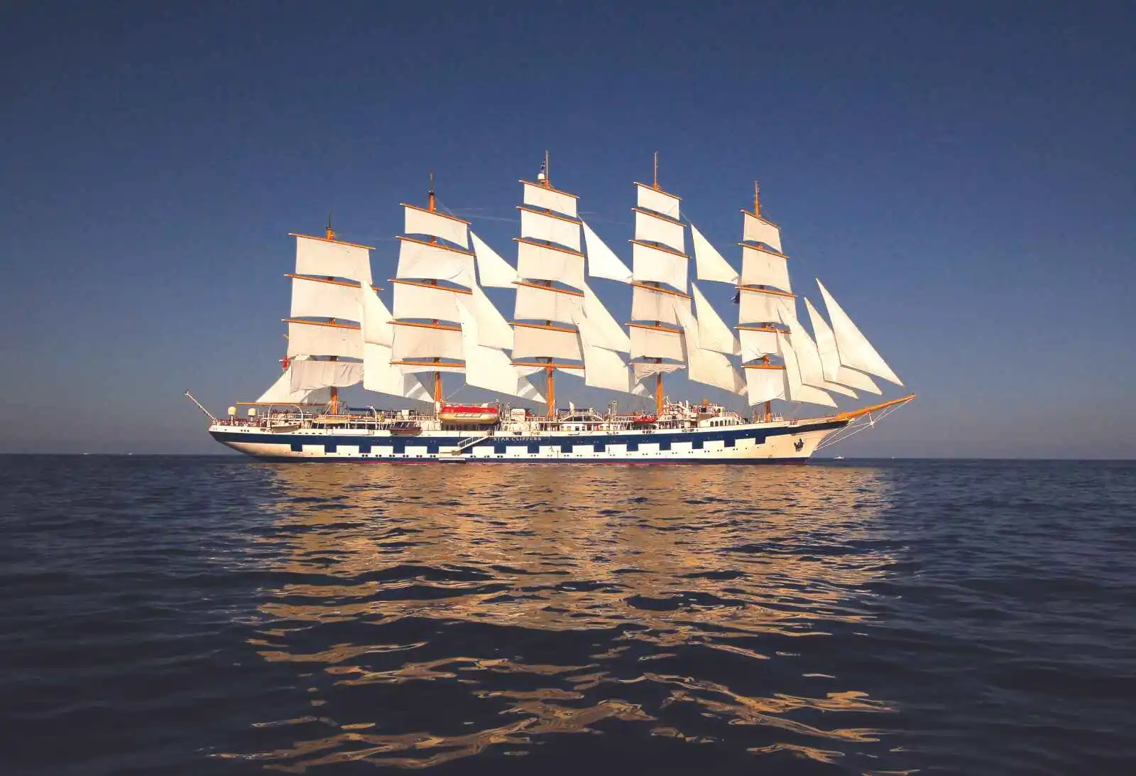 Vue extérieure du bateau, Royal Clipper