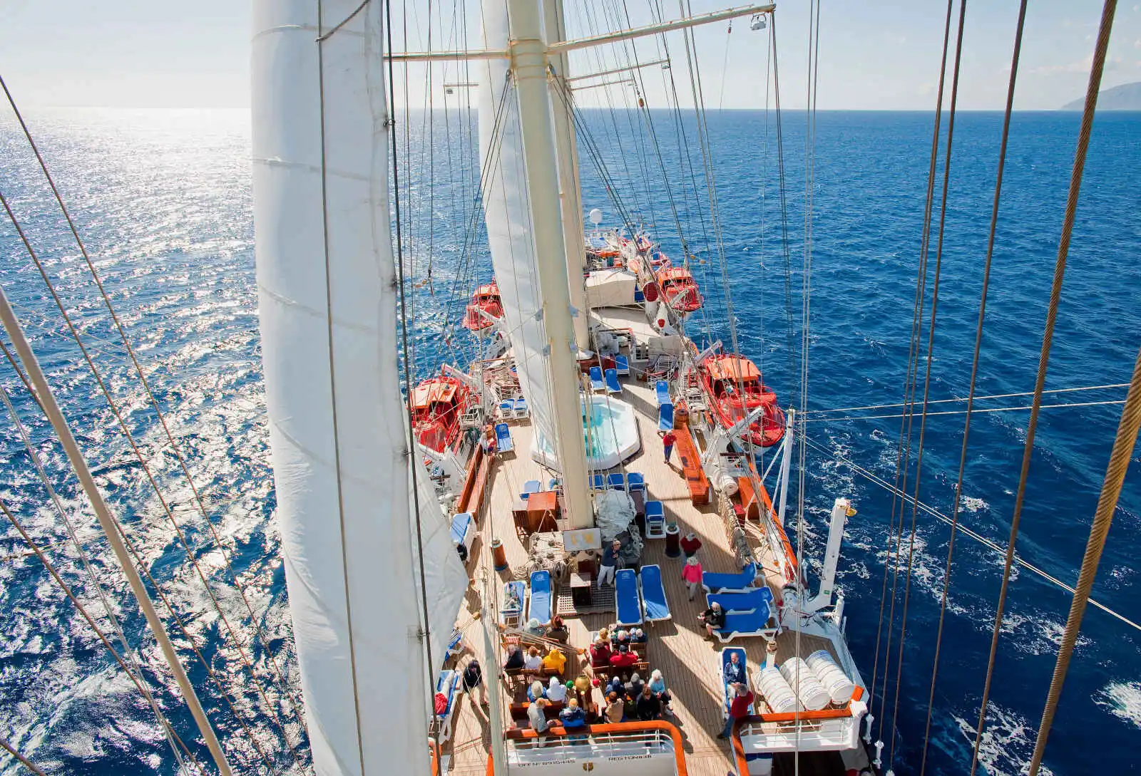 Pont du bateau, Star Flyer